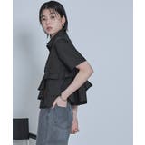 フリルヘム半袖シャツ【miette ミエット】 | titivate | 詳細画像7 