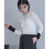 袖口配色シアートップス【miette ミエット】 | titivate | 詳細画像21 