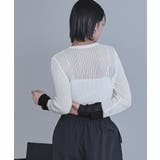 袖口配色シアートップス【miette ミエット】 | titivate | 詳細画像30 