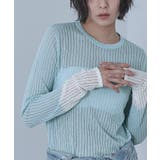 袖口配色シアートップス【miette ミエット】 | titivate | 詳細画像33 
