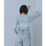 袖口配色シアートップス【miette ミエット】 | titivate | 詳細画像35 