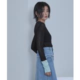 袖口配色シアートップス【miette ミエット】 | titivate | 詳細画像5 