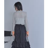 袖口配色シアートップス【miette ミエット】 | titivate | 詳細画像7 