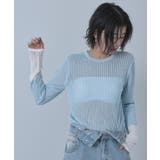 袖口配色シアートップス【miette ミエット】 | titivate | 詳細画像16 