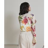 プリントチュールクルーネックトップス【miette ミエット】 | titivate | 詳細画像15 