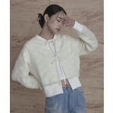ジャガードフロントリボンカーディガン【miette ミエット】 | titivate | 詳細画像13