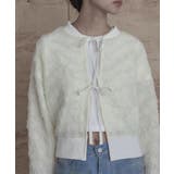 ジャガードフロントリボンカーディガン【miette ミエット】 | titivate | 詳細画像14