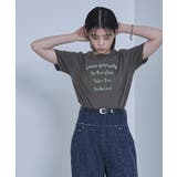 ブラシ刺繍Tシャツ【miette ミエット】 | titivate | 詳細画像4 