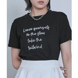 ブラシ刺繍Tシャツ【miette ミエット】 | titivate | 詳細画像10 