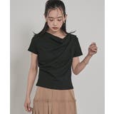 ドレープデザインリブトップス【miette ミエット】 | titivate | 詳細画像24 