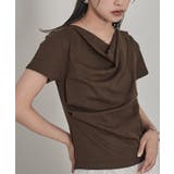 ドレープデザインリブトップス【miette ミエット】 | titivate | 詳細画像27 