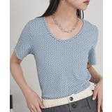 前後2wayギンガムチェック半袖トップス【miette ミエット】 | titivate | 詳細画像16 