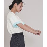 配色ロールアップTシャツ【miette ミエット】 | titivate | 詳細画像6