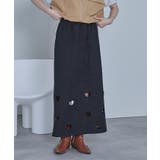 ハートカットデニム裏毛スカート【miette ミエット】 | titivate | 詳細画像14 