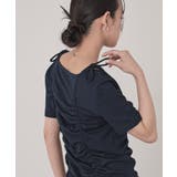ドロストリボン半袖リブトップス【miette ミエット】 | titivate | 詳細画像19 