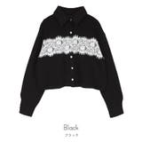 レースデザインダンボールシャツ【miette ミエット】 | titivate | 詳細画像3 