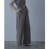 ダブルベルトアメリカンスリーブオールインワン【miette ミエット】 | titivate | 詳細画像9 