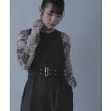 ダブルベルトアメリカンスリーブオールインワン【miette ミエット】 | titivate | 詳細画像19 