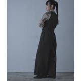 ダブルベルトアメリカンスリーブオールインワン【miette ミエット】 | titivate | 詳細画像2 