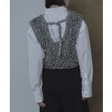 バックベルトループニットベスト【miette ミエット】 | titivate | 詳細画像6