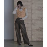 バックベルトループニットベスト【miette ミエット】 | titivate | 詳細画像16