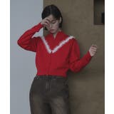 レースフリルダブルジップカーディガン【miette ミエット】 | titivate | 詳細画像6 