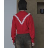 レースフリルダブルジップカーディガン【miette ミエット】 | titivate | 詳細画像7 