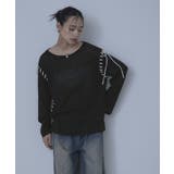 配色ステッチボートネックシアーニット【miette ミエット】 | titivate | 詳細画像16 