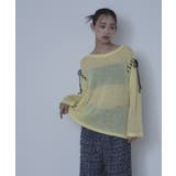 配色ステッチボートネックシアーニット【miette ミエット】 | titivate | 詳細画像25 