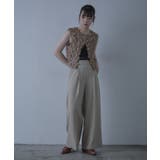 前後2wayチュールジャガードベスト【miette ミエット】 | titivate | 詳細画像21 