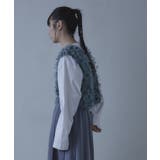 前後2wayチュールジャガードベスト【miette ミエット】 | titivate | 詳細画像23 