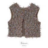 前後2wayチュールジャガードベスト【miette ミエット】 | titivate | 詳細画像10 