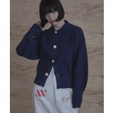BIGボタン襟付きニットカーディガン【miette ミエット】 | titivate | 詳細画像26 
