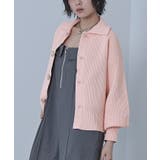 BIGボタン襟付きニットカーディガン【miette ミエット】 | titivate | 詳細画像11 