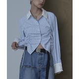ドロストストライプシャツ【miette ミエット】 | titivate | 詳細画像15 