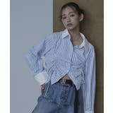 ドロストストライプシャツ【miette ミエット】 | titivate | 詳細画像18 