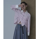 ドロストストライプシャツ【miette ミエット】 | titivate | 詳細画像20 