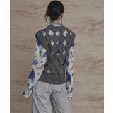 スラッシュケーブルニットベスト【miette ミエット】 | titivate | 詳細画像9