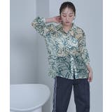 アソートプリントシアーシャツ【miette ミエット】 | titivate | 詳細画像5 