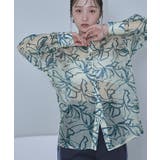 アソートプリントシアーシャツ【miette ミエット】 | titivate | 詳細画像7 