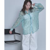 アソートプリントシアーシャツ【miette ミエット】 | titivate | 詳細画像10 