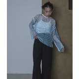 メランジメッシュトップス【miette ミエット】 | titivate | 詳細画像17 