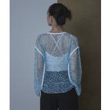 メランジメッシュトップス【miette ミエット】 | titivate | 詳細画像19 