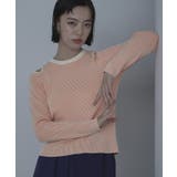 ショルダーカットバイカラーリブニット【miette ミエット】 | titivate | 詳細画像20 
