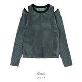 ショルダーカットバイカラーリブニット【miette ミエット】 | titivate | 詳細画像11 