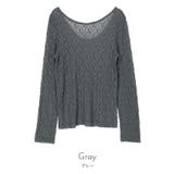 前後2wayUネックレーストップス【miette ミエット】 | titivate | 詳細画像16 