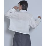 フリンジ刺繍開襟シャツ【miette ミエット】 | titivate | 詳細画像19 