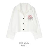 フリンジ刺繍開襟シャツ【miette ミエット】 | titivate | 詳細画像4 