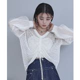 ドロストメッシュニットトップス【miette ミエット】 | titivate | 詳細画像22 