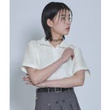 サマーツイードフリンジポロトップス【miette ミエット】 | titivate | 詳細画像20